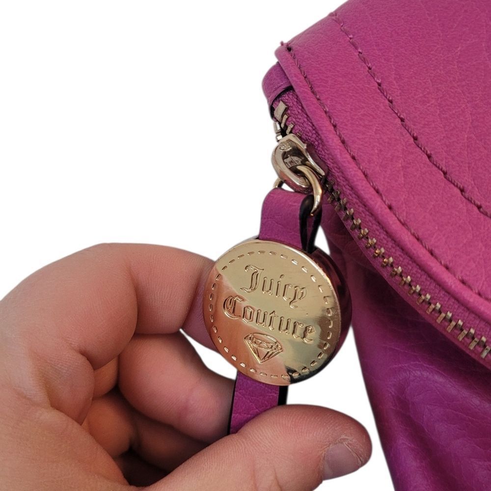 Juicy Couture Magenta Faux Leather Backpack OS - Picture 4 of 7